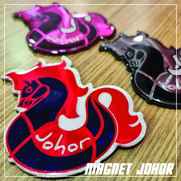 Kampungku kuda kepang premium Fridge Magnet Peti Ais Johor Souvenir Gift ole ole Johore Malaysia [READYSTOCK]