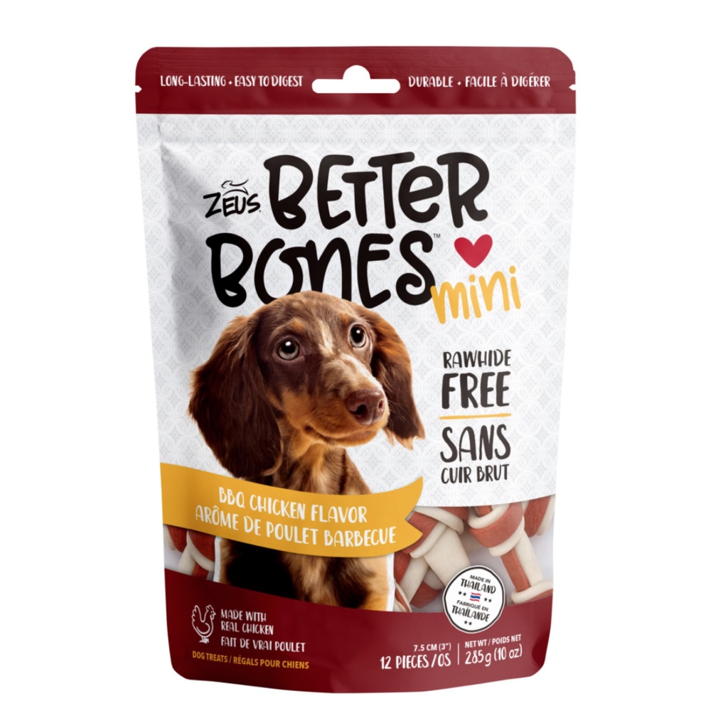 CLERANCE Zeus Better Bones Dog Treats (Bones 285g/Twists 114g) Shopee