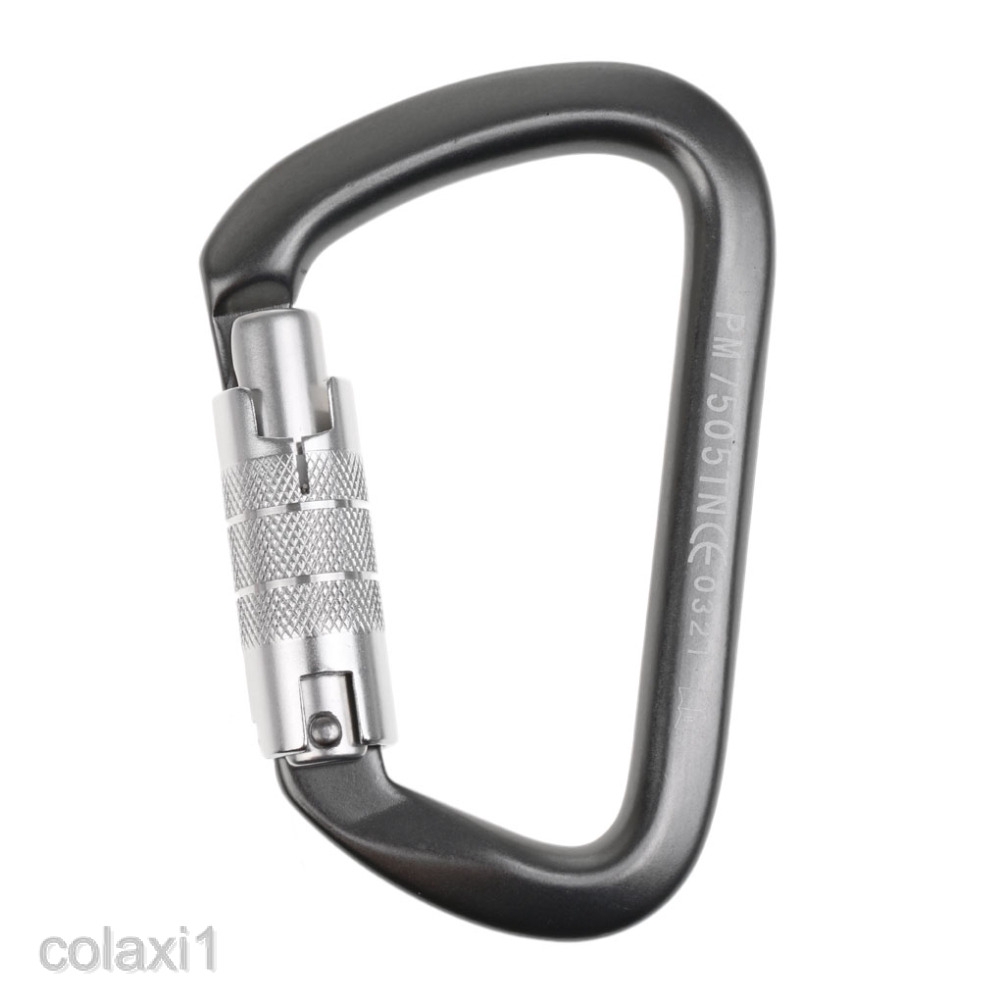 D Aluminum Carabiner Rock Tree Climbing Downhill Abseiling Fall Protection Sporting Goods Carabiners Hardware Romeinformation It