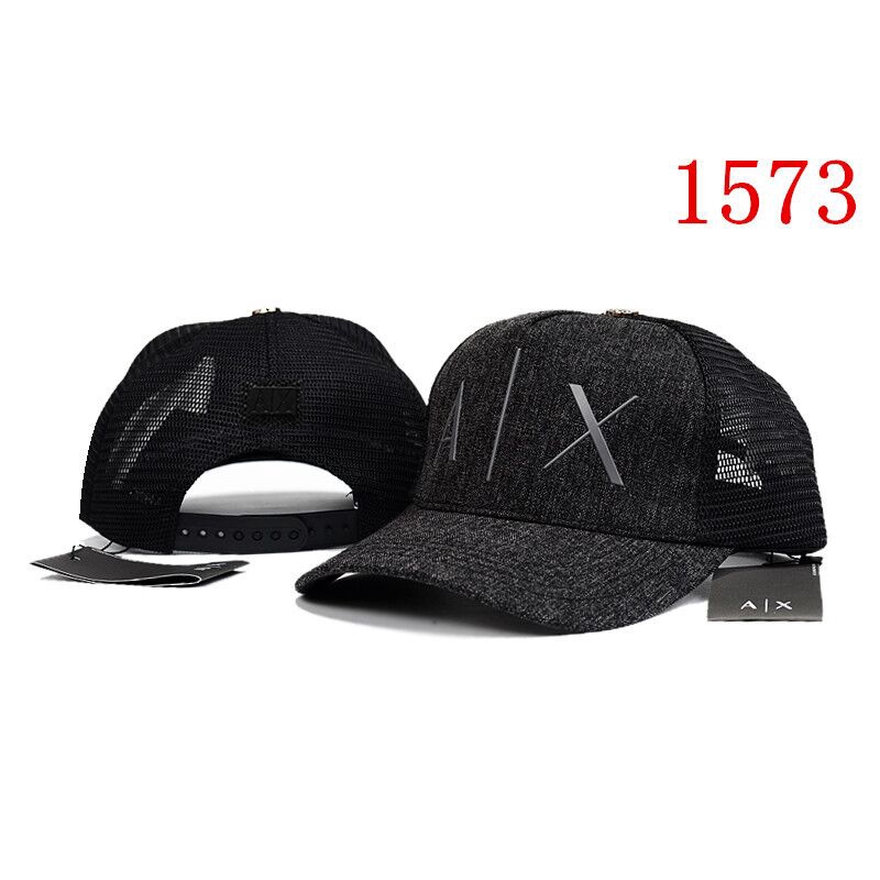 grey armani cap