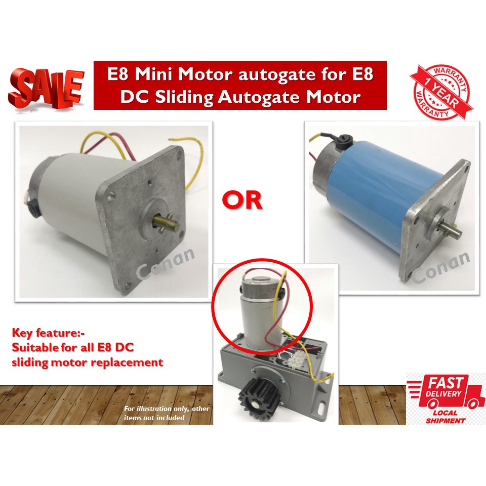 E8 Mini Motor autogate for E8 DC Sliding Autogate Motor Shopee Malaysia