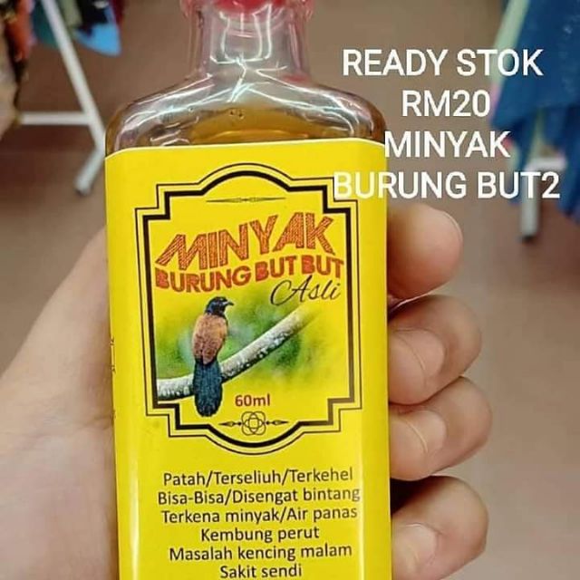 Minyak Burung Butbut Shopee Malaysia