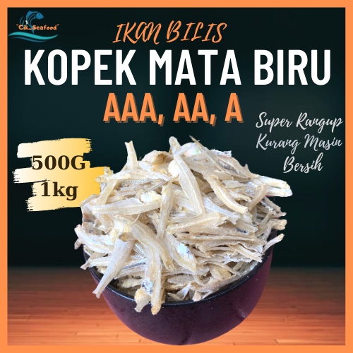 Buy Rangup Ikan Bilis Mata Biru Kopek Belum Kopek Gred 3a 2a A 500g 1kg Tawau Sabah Lembut Harga Borong Dried Anchovy Seetracker Malaysia