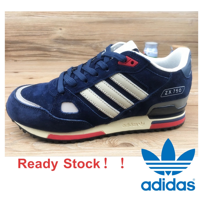 Ready Stock】 【Ori 100% 0riginal】Adidas Ori 100% 0riginals ZX750 Boost Low  Cut Unisex Sport Shoes Running Kasut Sneakers Couple Blue White | Shopee  Malaysia