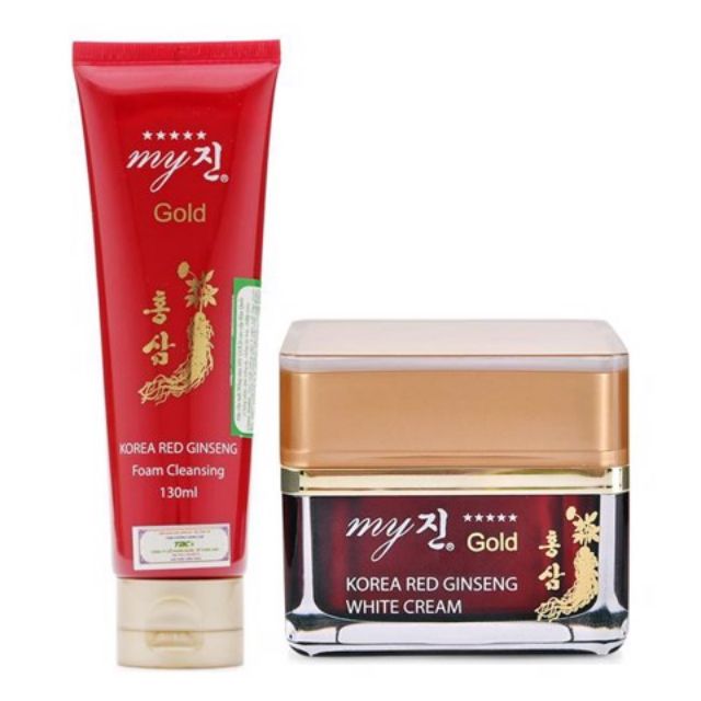 korean red ginseng foam cleansing