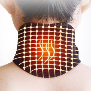 Neck Pad Tourmaline Magnetic Therapy Thermal Self-heating Neck Pad Massager Belt