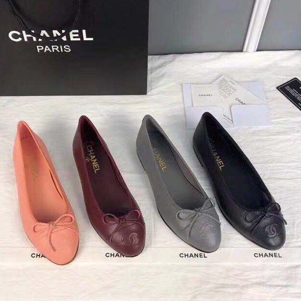 Fashion Item Chanel Lady S 2019 New Coming Classic Ballet Shoes Flat Shoes Working Shoes Shopee Malaysia