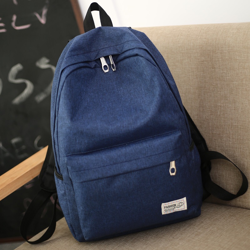 Backpack Middle School Student Schoolbag Large Capacity Men Women Korean Version Travel Preppy Style Fashion Computer Bag Leisure
