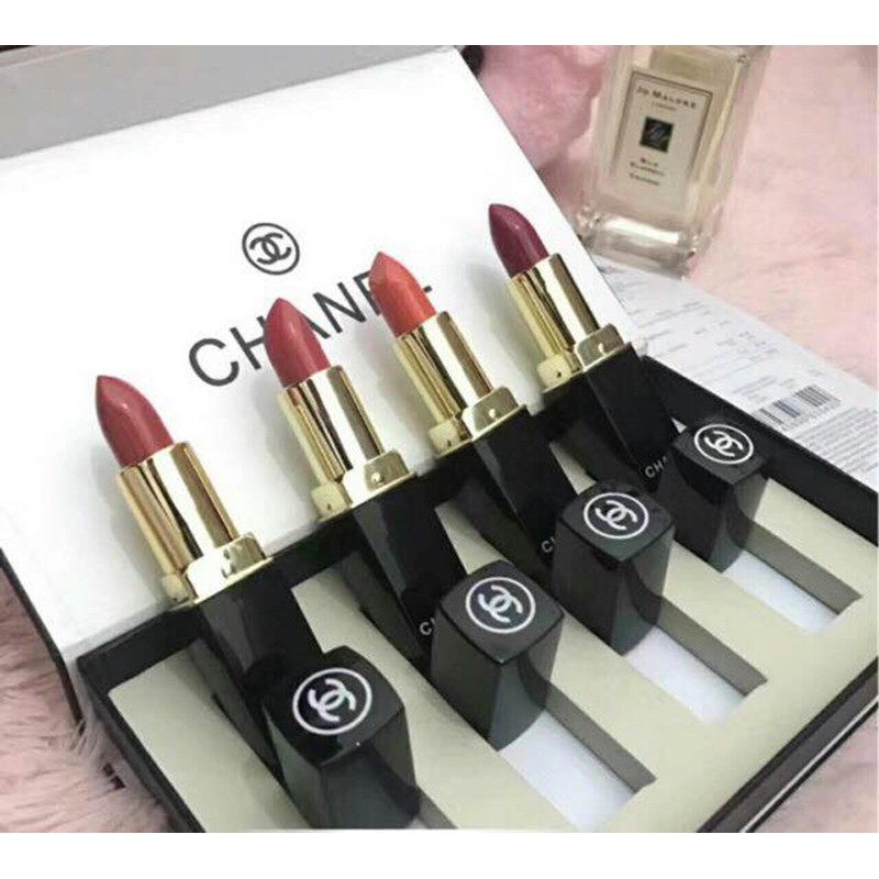 4 IN 1 Lipstick Set +Free Box (Ready Stock) | Shopee Malaysia