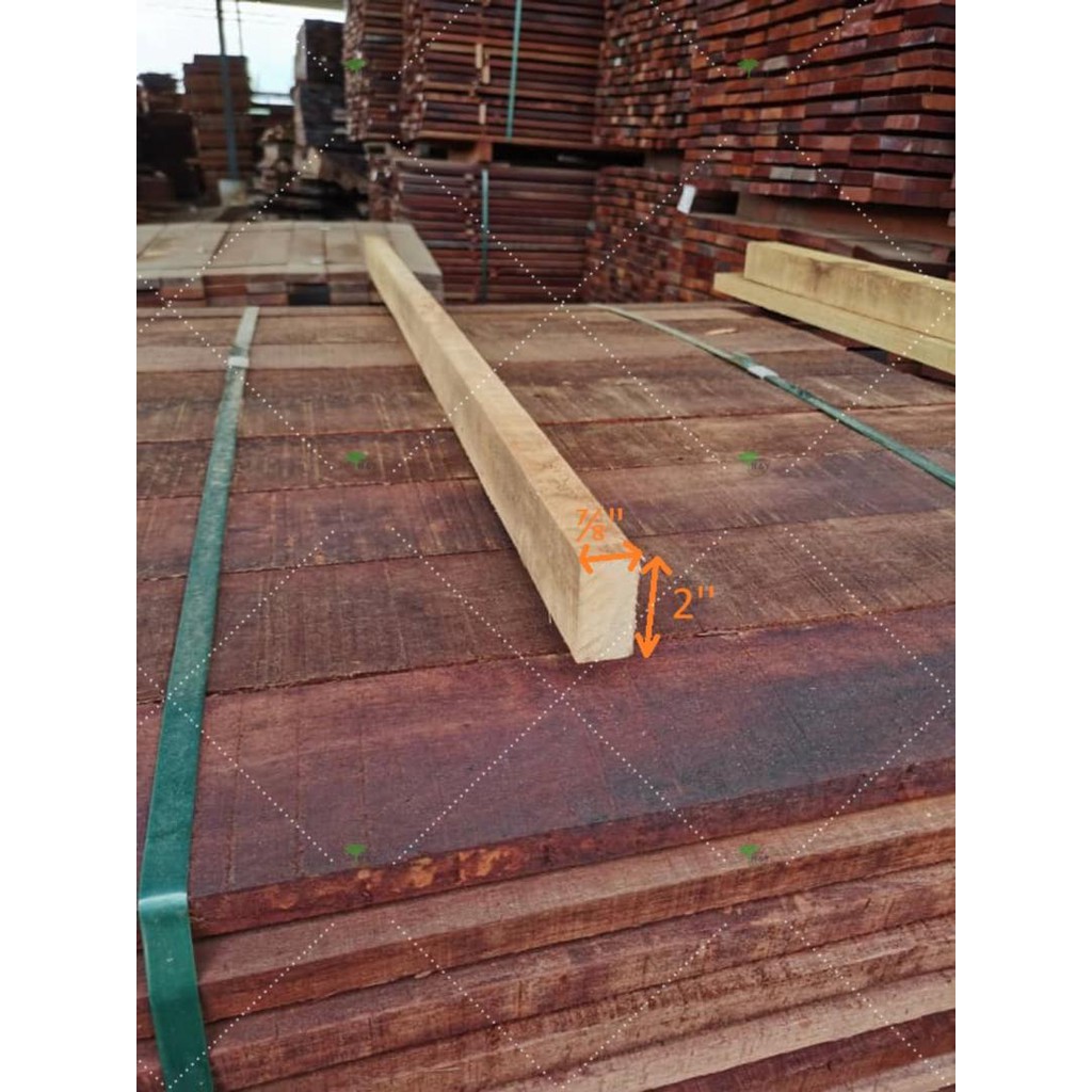 Kayu Chengal 1 X 2 X 4 Feet Chengal Timber Hardwood Special Size Inbox Us Shopee Malaysia