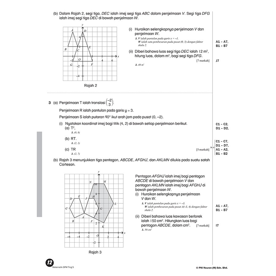 Silibus Lama Set Peta Visual Holistik Matematik Spm Shopee Malaysia