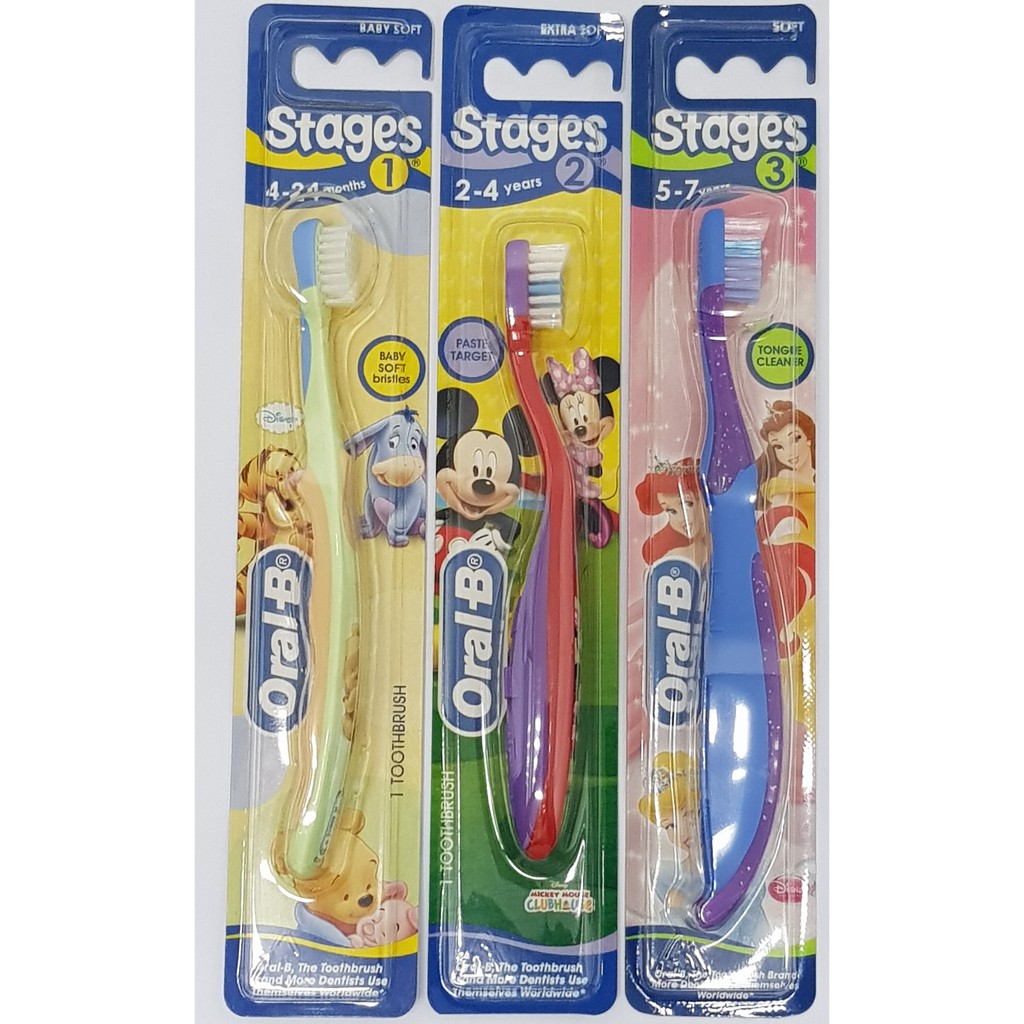 oral b stage 2 toothbrush