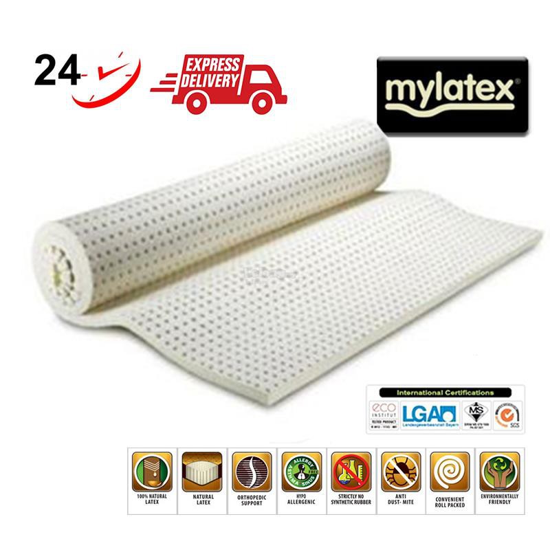Aerofoam Mylatex 100% Latex Topper My Latex pure latex mattress - tilam  lapisan atas 100% getah | Shopee Malaysia