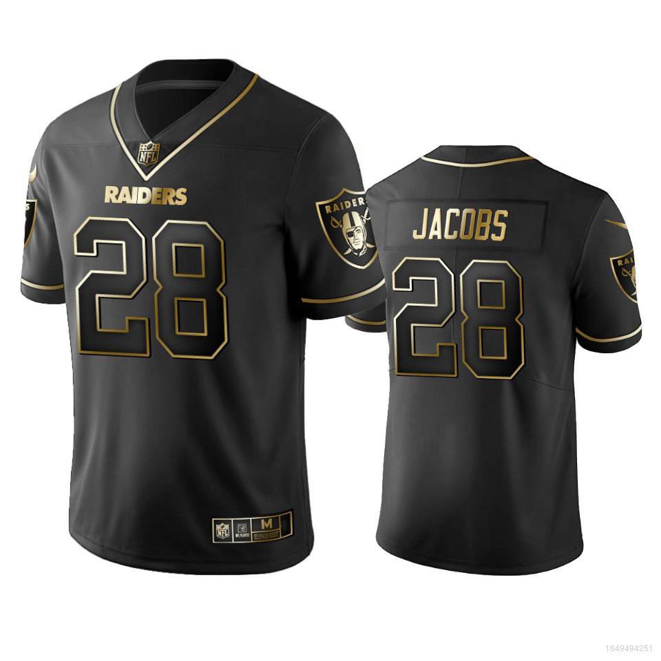 Raiders Vapor Gold Custom Name and Number - All Stitched - Nebgift