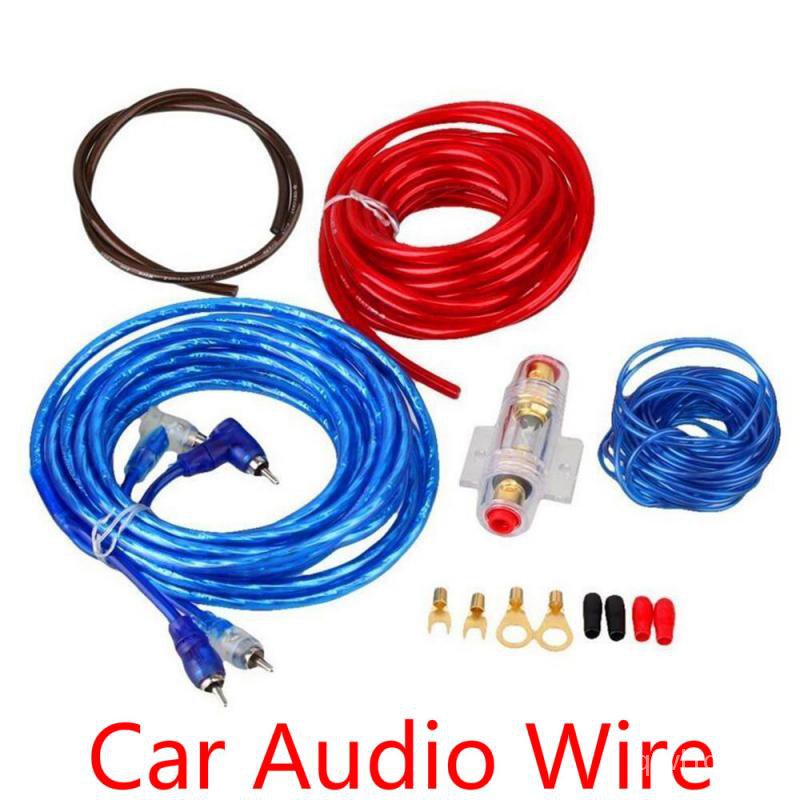 1500W Car Audio Speakers Wiring Car Kits Cable Amplifier Subwoofer