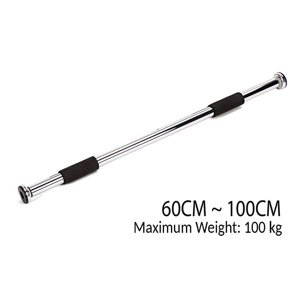 🌹[Local Seller] Pull Up Door Gym Bar Doorway Exercise Adjustable 62cm - 100cm (SC-62100) Doorwa