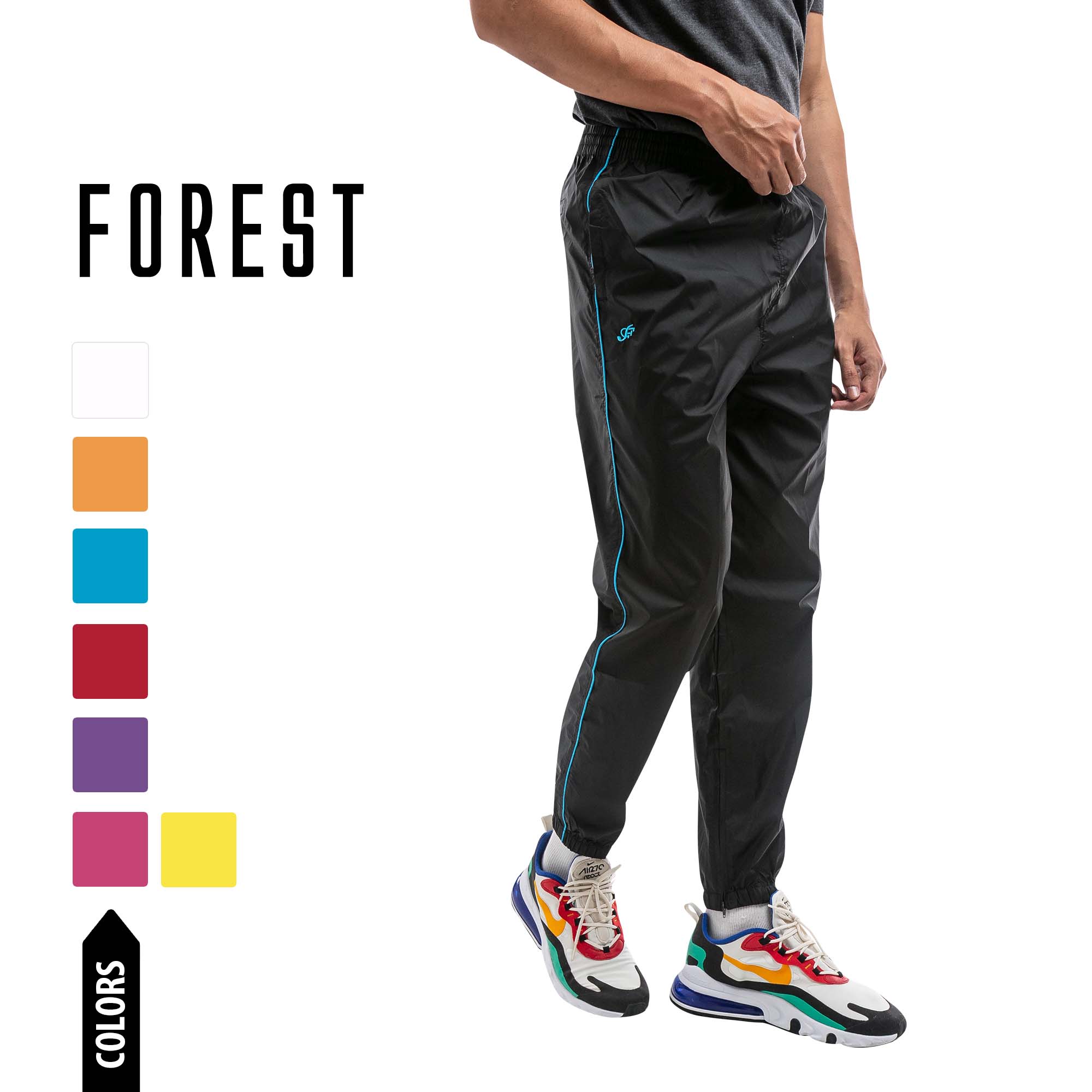 seluar tracksuit forest