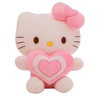 50cm Hello Kitty stuffed toy with heart Love Plushie Plush toy Pink
