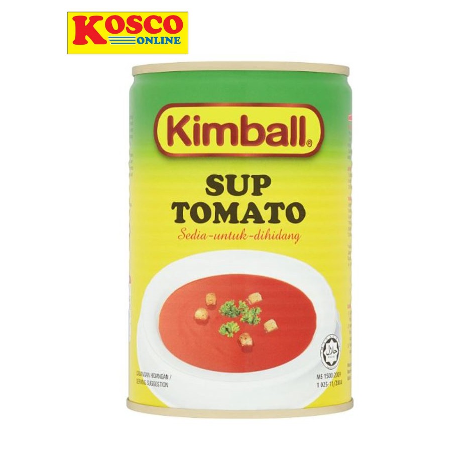 Kimball Tomato Puree 430gkimball Tomato Soup 425g Shopee Malaysia 7331