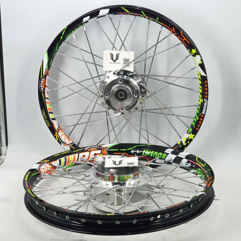 Ex5 Wave Kriss Srl Lc135 125z Boushi Black Marc Marquez 93 Boushi One Set Boushi Rim
