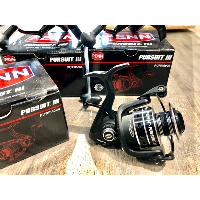 Penn Pursuit Iii Saiz 4000 5000 6000 Spinning Fishing Reel Shopee Malaysia