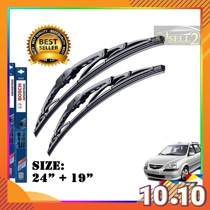 [ORIGINAL] Bosch Advantage Wiper Blade Set For Naza Citra (24