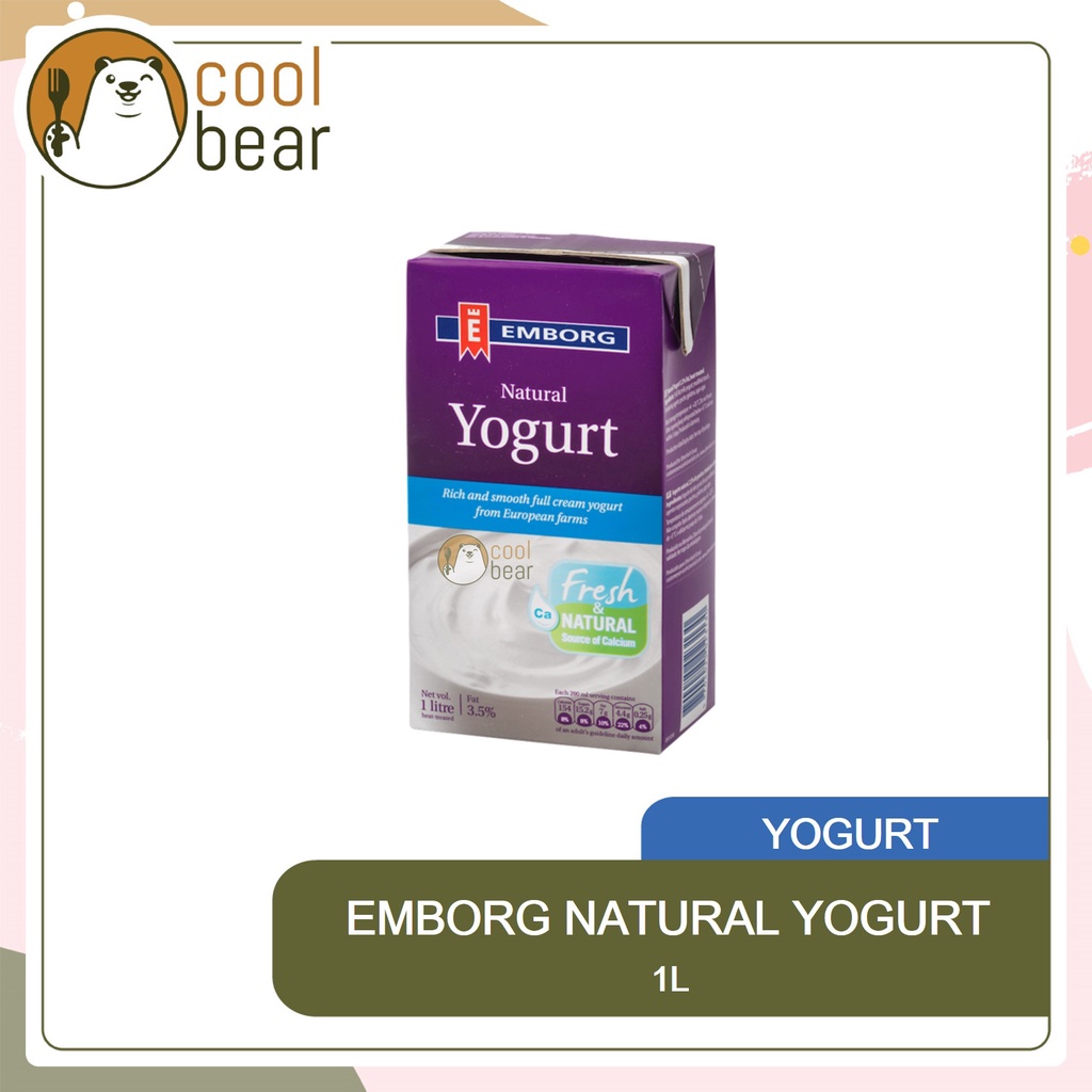 Natural Yogurt 1L Shopee Malaysia