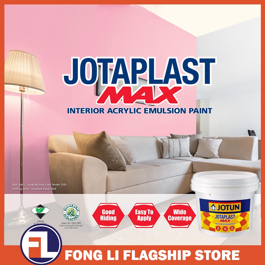 JOTUN Jotaplast 7ltr Interior Acrylic Emulsion Paint / Cat Dalam