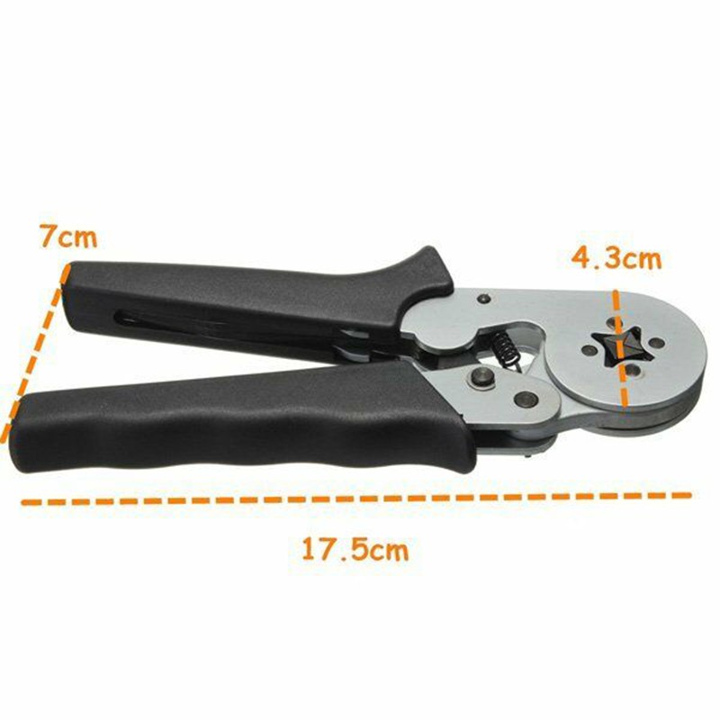 0.08-6mm2 Terminal Crimping Tool Bootlace Ferrule Crimper Cord Wire End Sleeves