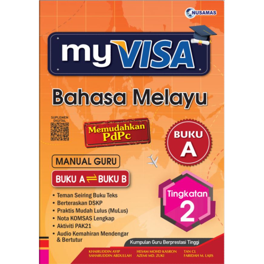 Buy [EHUBZ] MY VISA BAHASA MELAYU (BUKU A + BUKU B) TINGKATAN 1,2,3