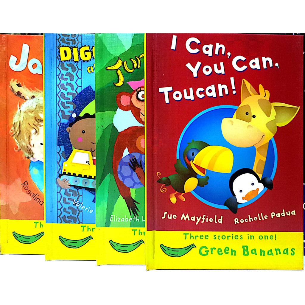 GREEN BANANAS READERS SERIES (4 BOOKS) - 1 SET