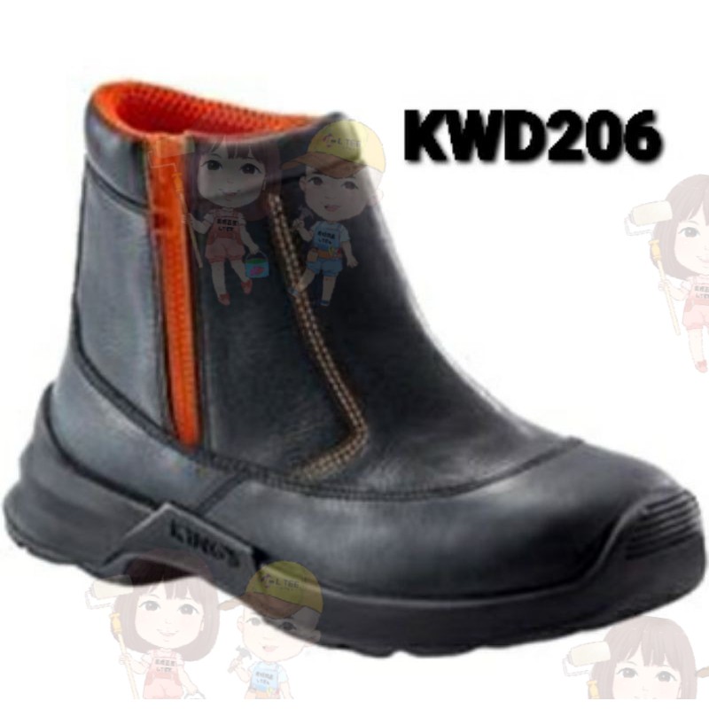 Honeywell King�s safety shoes KWD206 (ZIP/Medium Cut)NEW