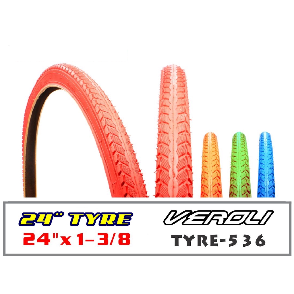 24 bicycle tires