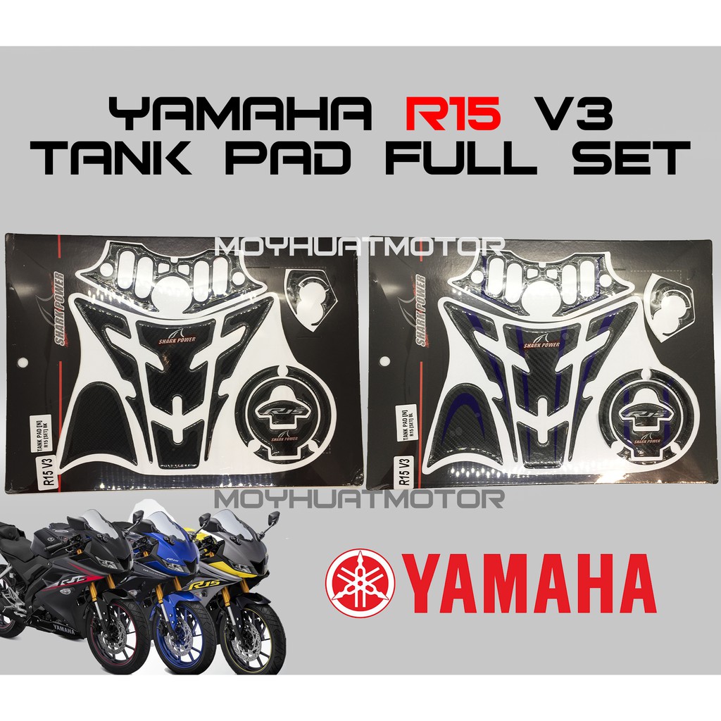 yamaha r15 tank pad