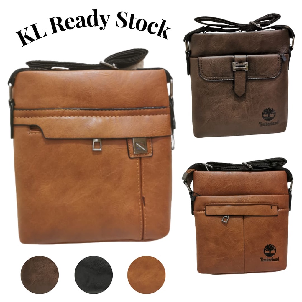 Jeep Sling Bag Beg Kulit Lelaki Luxury Brand Men Messenger Bags Men