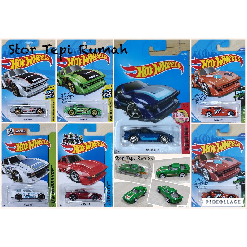 hot wheels mazda rx7 treasure hunt