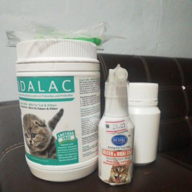 MIDALAC GOAT'S MILK POWDER FOR CAT & KITTEN 200G  Shopee 