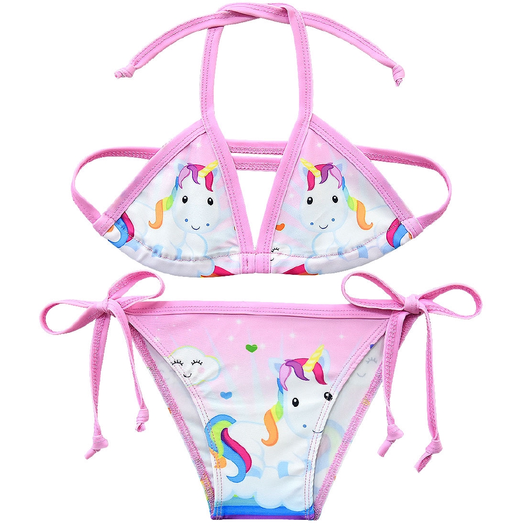 girls unicorn bikini