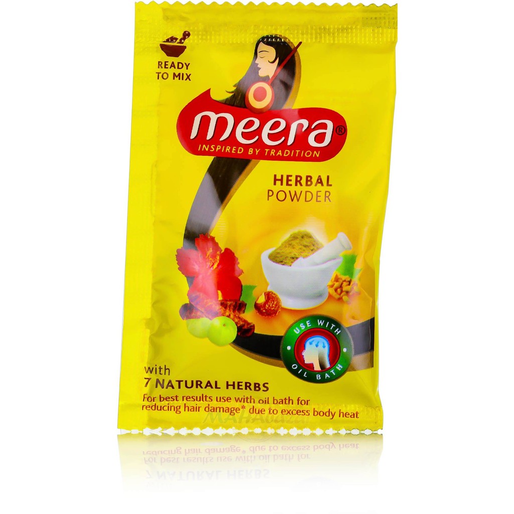 MEERA Advanced Herbal Powder 40g Shopee Malaysia