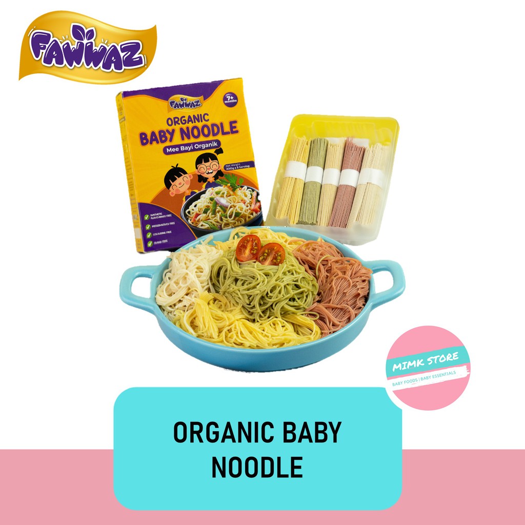 Fawwaz Babyfood ORGANIC BABY NOODLE Shopee Malaysia