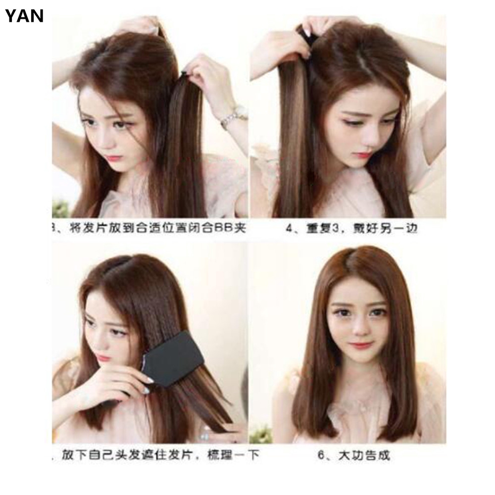 Thickened Inner Pad To Send Fake Bangs Stickers Realistic Bangs A
