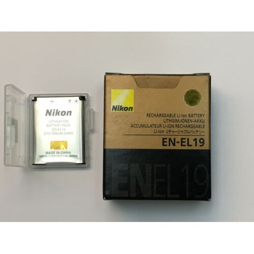 Genuine Oem En El19 Battery Original Nikon Coolpix S3100 S3300 S2600 S2700 S3500 S50 S6500 Shopee Malaysia