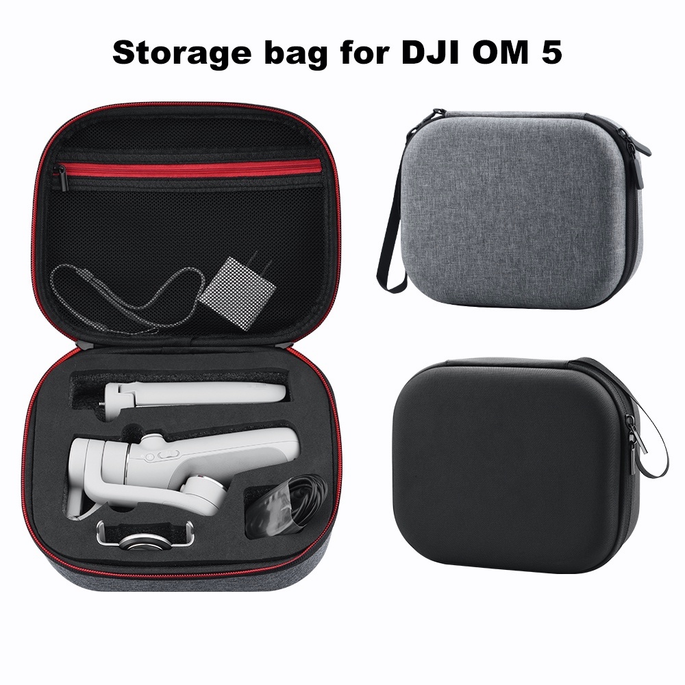Daily Style DJI OM 5 Portable Bag Storage Bags Black Durable Carrying Case OM5/Osmo Mobile Handheld Gimbal Accessorie... - Image 2