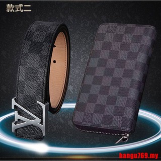 Original Classic Damier Lv Set Wallets Belt Set Gift Package Louis Vuitton Wallets Belt Set Gift Package Shopee Malaysia - louis vuitton belt roblox