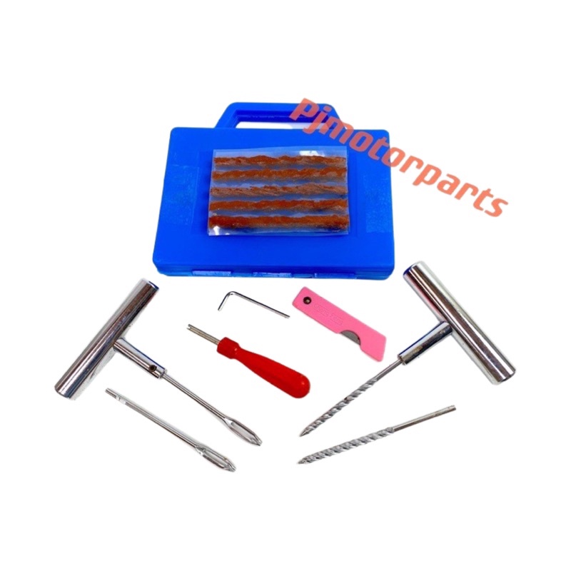 Tyre Repair Kit Car & Motorcycle / Tayar Repair Kit/ Alat Tampung tayar/ Tumpung Tyre Kereta
