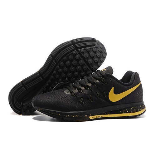 nike zoom black and gold