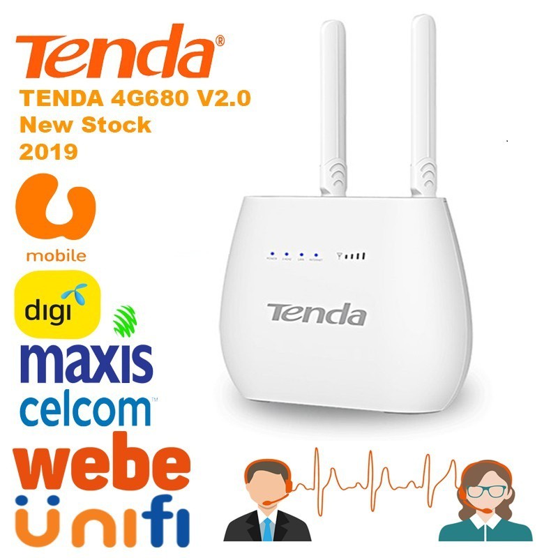 Как подключить роутер tenda 4g630