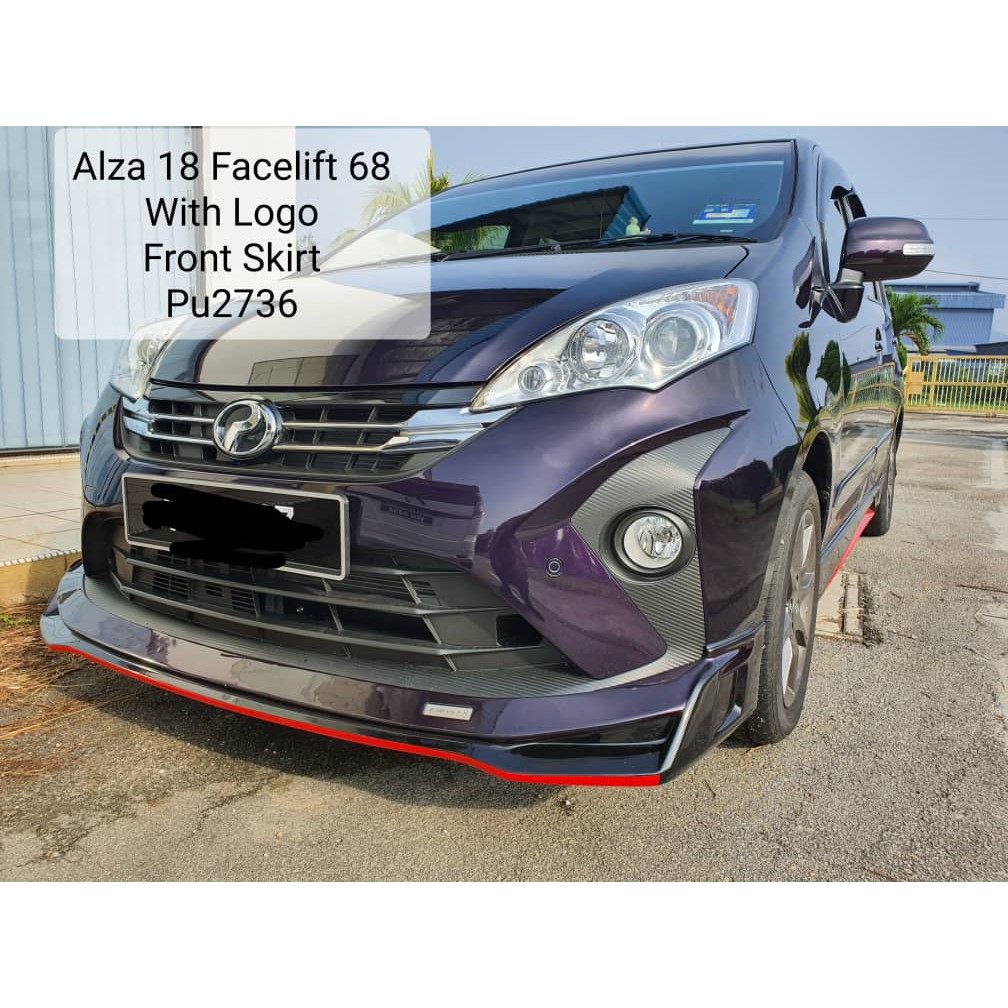 Perodua Alza Facelift 2018 Drive 68 Bodykit PU  Shopee 