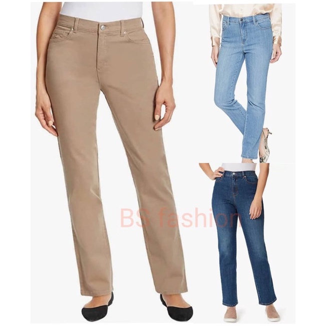 ???? Jeans Stright Cut Stretchable Kain High class Getah Jeans stright cut [Ready Stock]