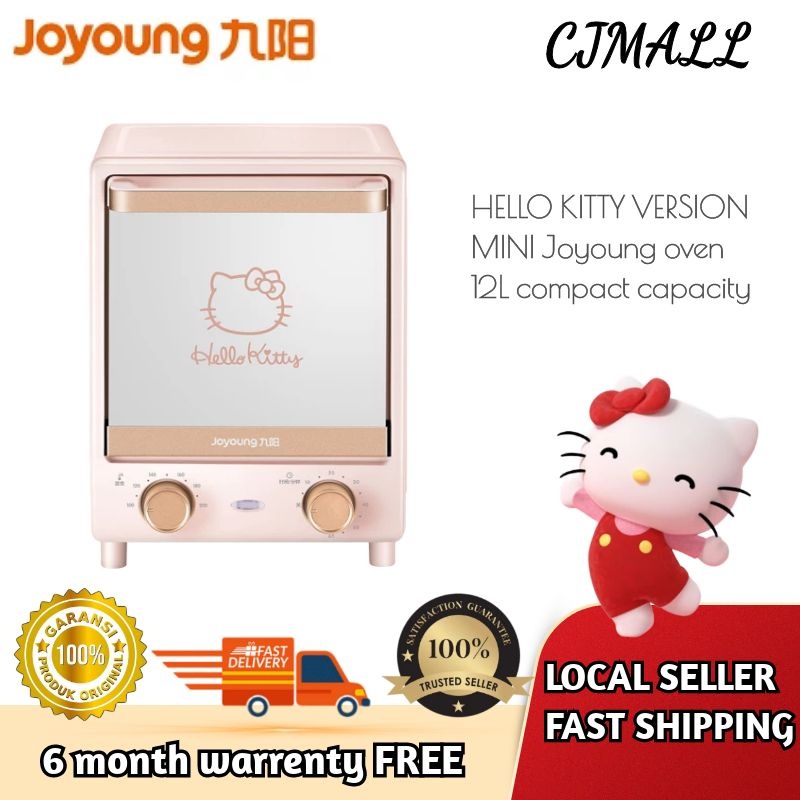 💥2023 Promotion💥Joyoung 12L Mini Electric Bread Oven Household Electric Bread Baking Oven九阳迷你烤箱hello kitty oven